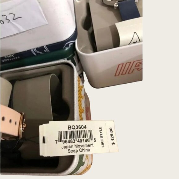 Fossil BQ3604 Tillie Three-Hand Blush Leather Watch - Picture 7 of 8